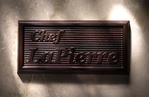 Chef LaPierre Sculpted 74% Dark Chocolate Bar